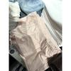 American Casual Pink Stripe Elastic Waist Shorts BM Pure Cotton Home Pants Boxers Versatile Hot Pants Women
