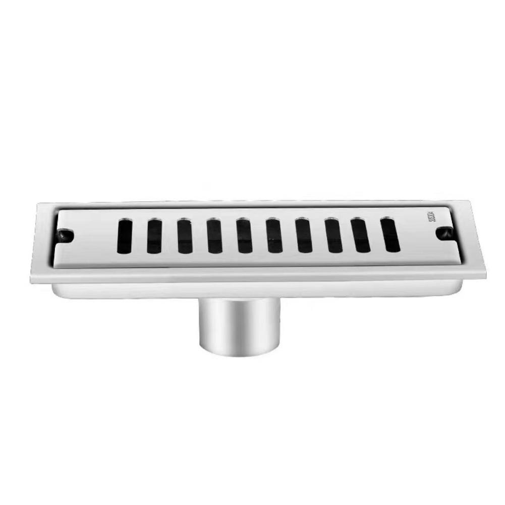 Embedded Flush Installation Bathroom Floor Drain Rectangular Drain