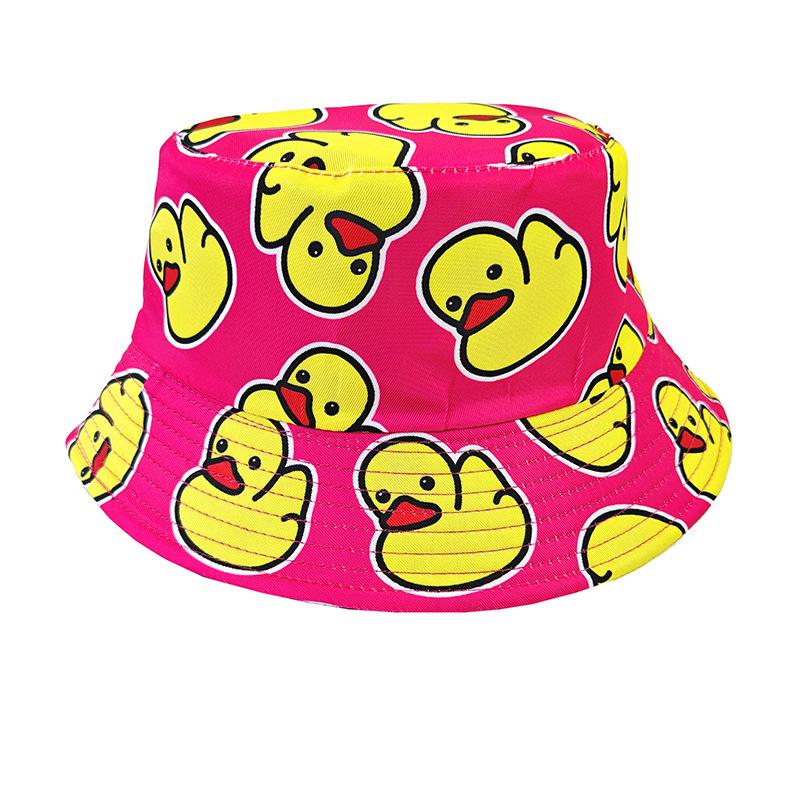 Creative Unisex Double-Sided Cotton Bucket Hat – Versatile Outdoor Sun Protection Accessory