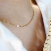 18K Gold Stainless Steel Clavicle Necklace - Sexy Ins Style