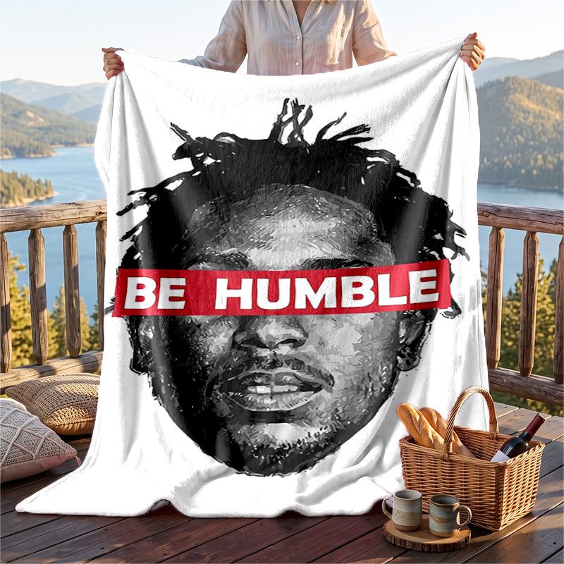 Warm Flannel Throw Blanket,Kendrick Lamar Lightweight Cozy Blanket For Bed Sofa And Daily Use