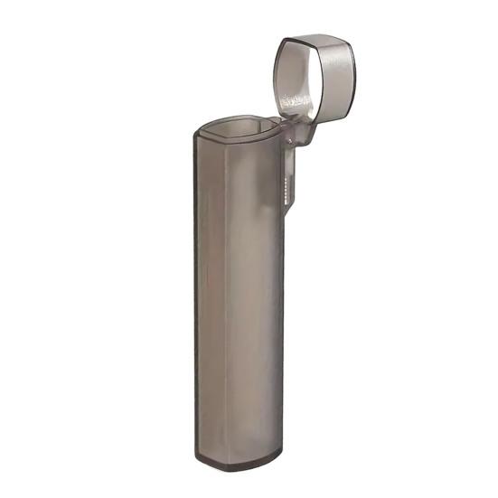 Boîte de Rangement Transparente et Portable pour Cure-dents, Support Distributeur Polyvalent pour Coton-tiges, Mini Organisateur de Cure-dents, Récipient pour Voyage en Extérieur