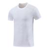 Mens Running T-shirt Breathable Trainin Tops Outdoor Workout Sweatshirt Male Muscle Fit Short Sleeve Tees Gym Sweatshirt Elastic