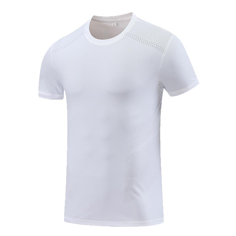 Mens Running T-shirt Breathable Trainin Tops Outdoor Workout Sweatshirt Male Muscle Fit Short Sleeve Tees Gym Sweatshirt Elastic