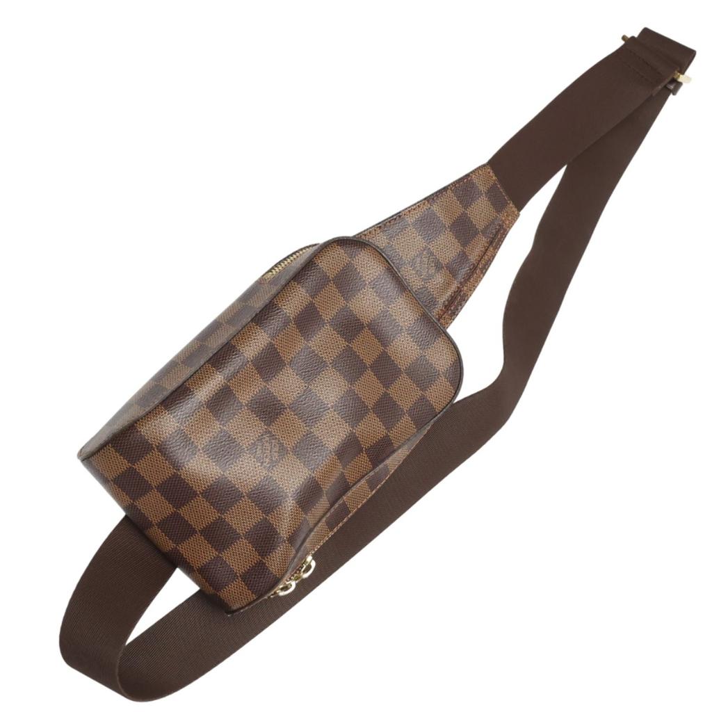 LOUIS VUITTON Damier geronimos cross body sling bag Damier canvas unisex N51994 Used