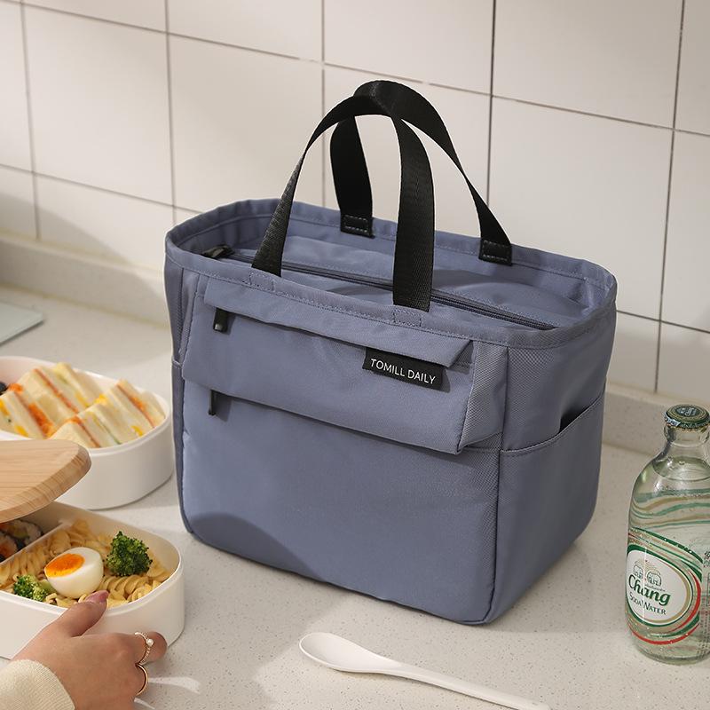 

Large Capacity Insulated Lunch Bag with Thickened Aluminum Foil - Perfect for Students, Picnics, and Takeaway