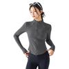2025 Autumn/Winter Women's Stand Collar Slim Fit Yoga Jacket for Running and Sports
