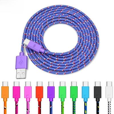 Type-C Nylon Braided USB Data Cable