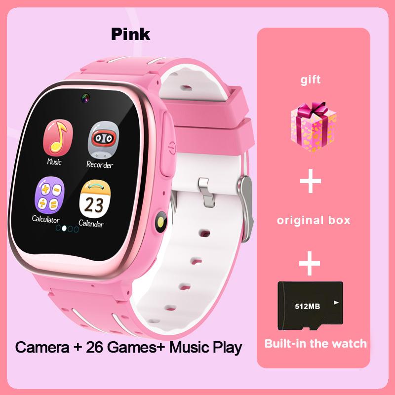 

Kids Smartwatch 26 Games Music Player Video Recorder Alarm Clock Stopwatch Flashlight Children Smart Watch Camera Boys Girls