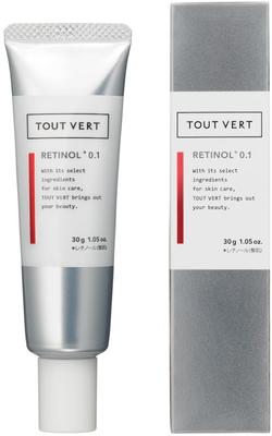 Tuvere Retino Shot 30g Krém Retinol Granactive Retinoid Matrixyl Peptid Glutathion Pevnost Lesk Průhlednost [Čistý Retinol] 0.1