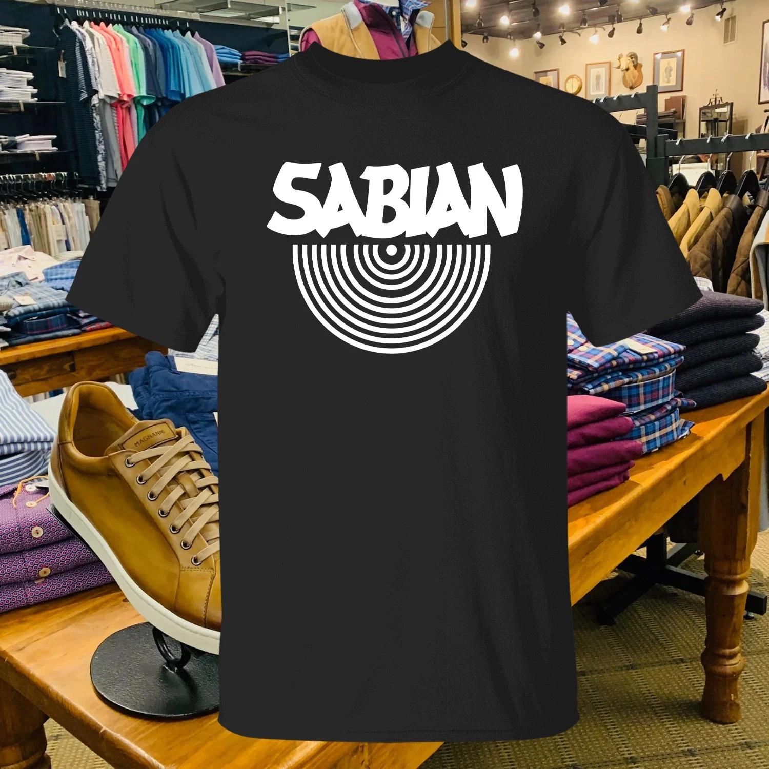 Sabian Drums Logo T-Shirt Funny  S-5XL XL