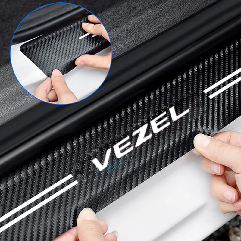 LSMQCPJ For New Vezel RV3 RV4 RV5 RV6 RV Series Car Threshold Protection Sticker