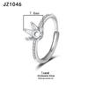 Tingxiang Versatile DIY S925 Sterling Silver Openable Ring Blanks - Multiple Styles