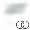 Stainless Steel Ball Hoop Earrings Nose Ring Nipple Ring Lip Stud Eyebrow Stud Navel Stud for Men Women Piercing Body Jewelry