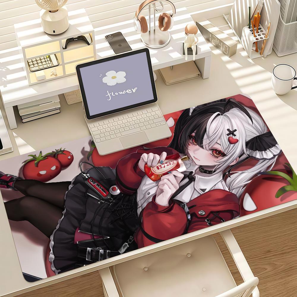 Game NNeverness To Everness Mouse Pad Anti Slip Rubber Edge Locked Thickened Laptop Gaming Desk Mat