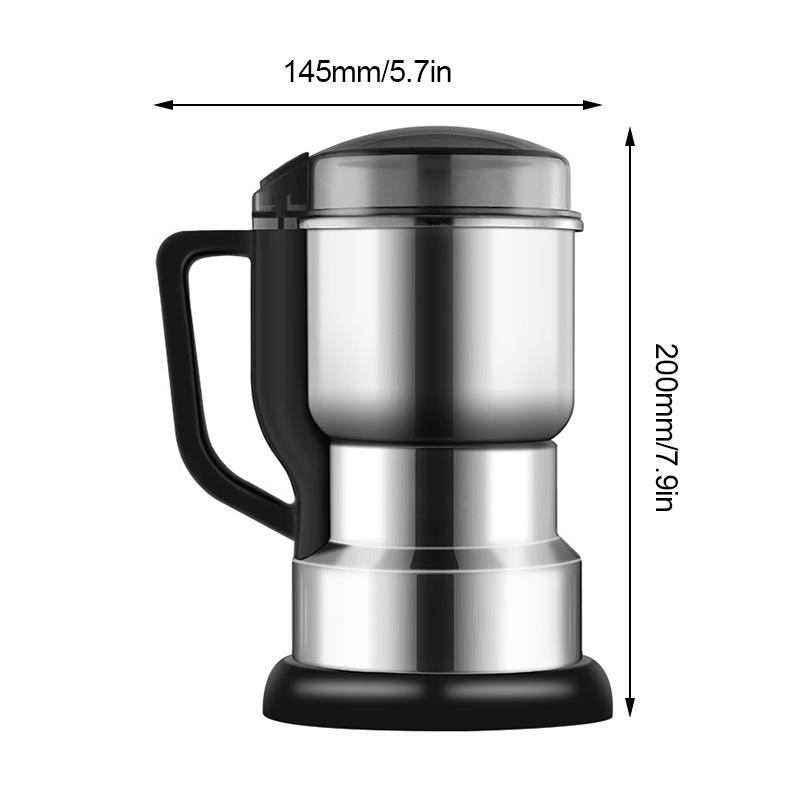220V Kitchen Cereals Nuts Beans Spices Grains Grinding Machine Home Coffe Grinder Machine Multifunctional Electric Coffee Grinder