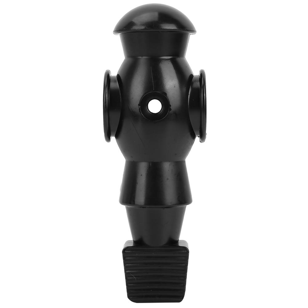 2Pcs Table Football Men Player Foosball Soccer Machine Replacement Dolls Indoor Games(Black)