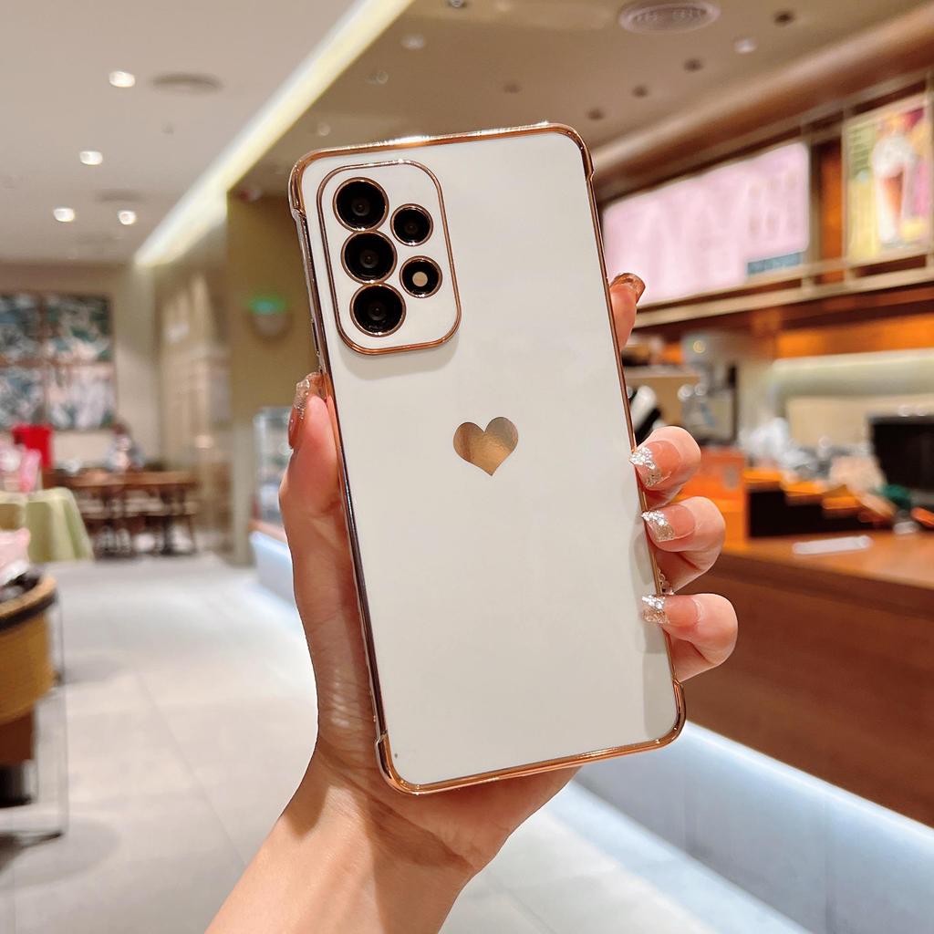 Samsung A53 Heart Phone Case, Drop-proof and Compatible with Galaxy A13