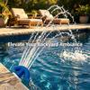 PLA Pool Fountain Sprinkler Swimming Pool Waterfall Sprayer  Above Ground Pool Use