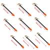 Strong Copper Air Chuck Strong Braided Rubber Air Hose Simple Installs for Tire Pump Inflator & Sports Equipment