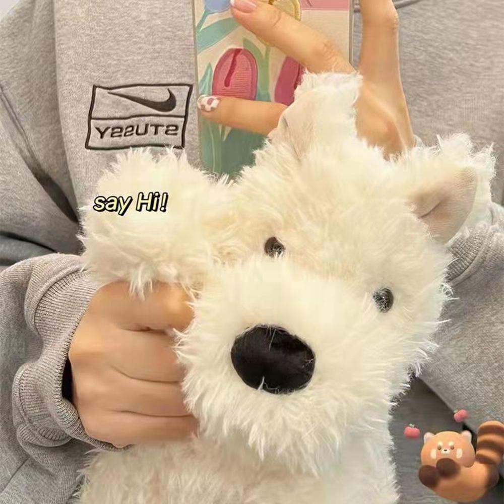 20-40CM Cute West Highland Puppy Plush Toy Mini Soft Velvet Animal Pet Doll Send Girls Birthday Christmas Gift Company