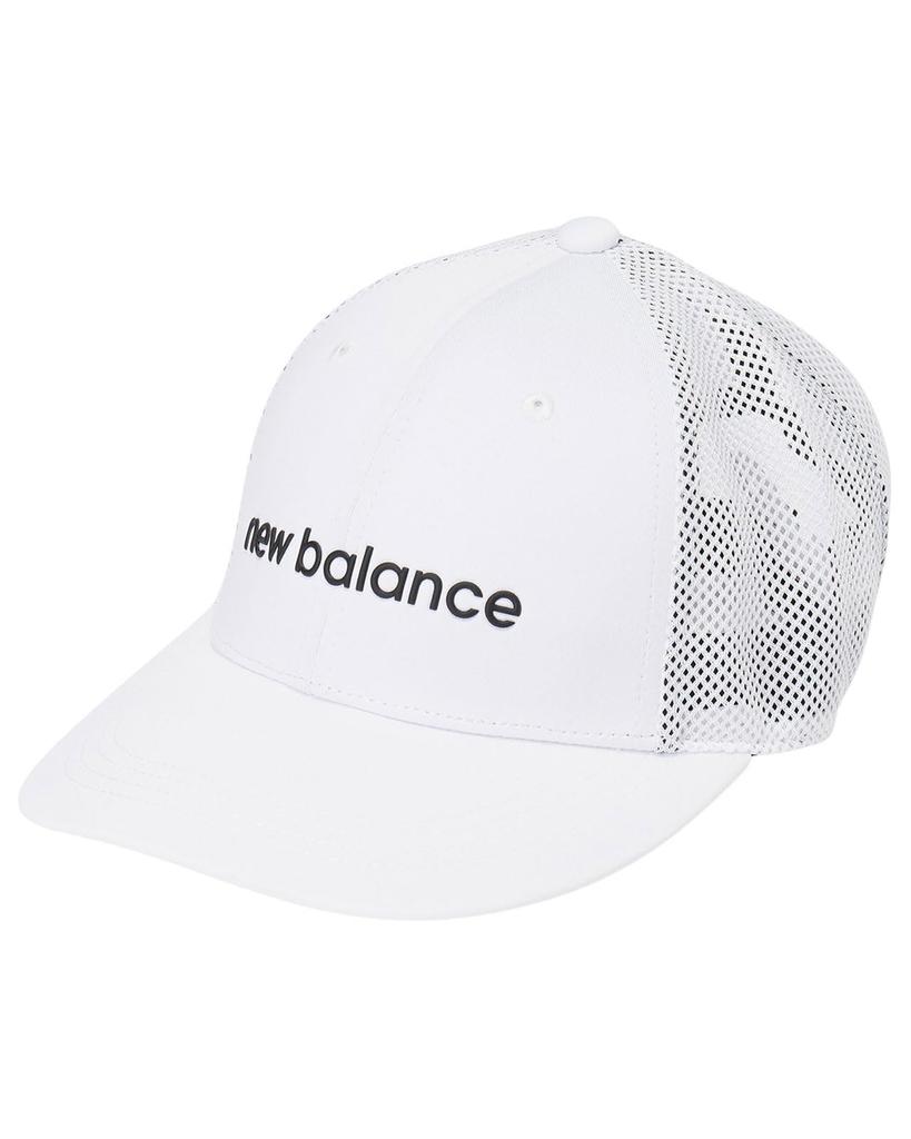 New Balance Golf Unisex Mesh Cap FR (Adjustable Size) / 012-5187007 030_White