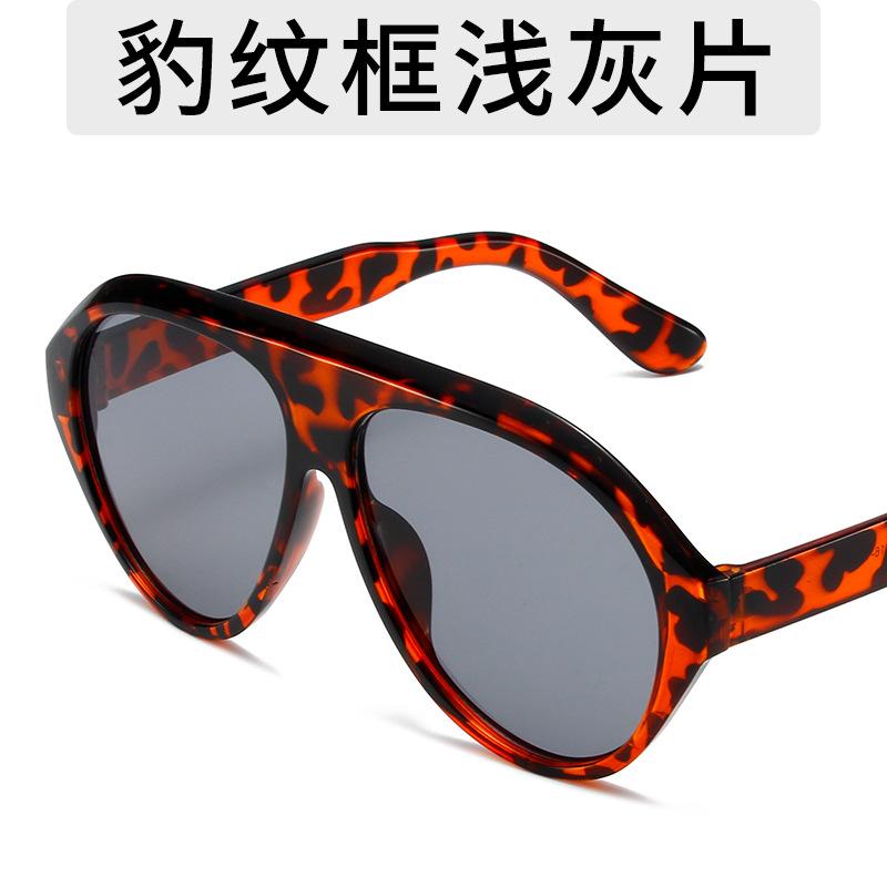 New Oversized Oval Sunglasses Vintage Designer Women Fashion Sun Glasses UV400 Luxury Brand Male Female Shades Glasses
