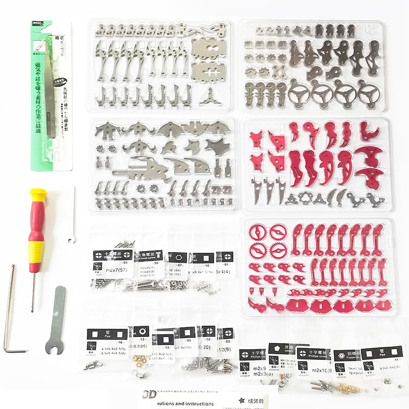 3D Puzzle Adult Steampunk Scorpion Insect Model Toy Metal Puzzle DIY Handmade Miniature Kit Stainless Steel Craft Kit Educational Toy Gift