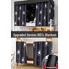 Blackout Dorm Bed Curtain with Frame