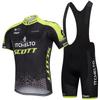 Tour De France Cycling Suit Short-sleeved Suit Men's Summer Breathable Bicycle Shirt Road Mountain Bike Riding Breathable Quick Drying