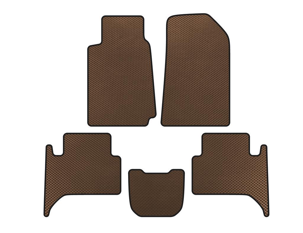 

EVA mats (2 rows, Brown) for Chevrolet Trailblazer 2012-2019
