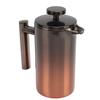 French Press Coffee Tea Maker with Filter Double Layer 304 Stainless Steel Gradient Ramp for