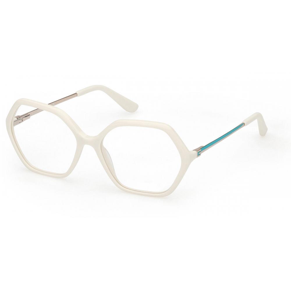 

Guess Women Eyeglasses Gu50149 021 Shiny White/54-15-140