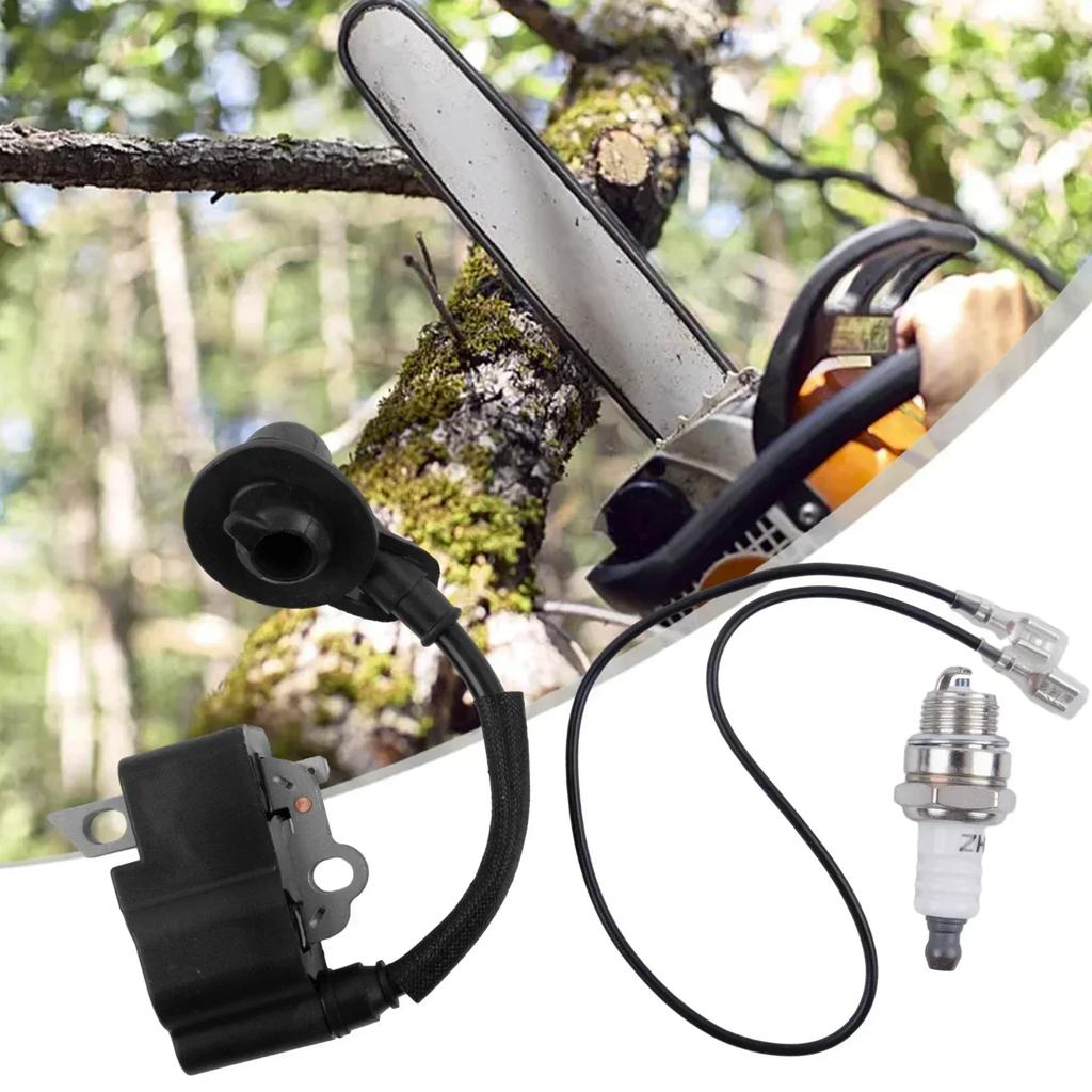 Ignition Coil Plug Kit For Stihl MS171 MS171C MS181 MS181C MS211 MS211C Chainsaw Ignition Module Replacement 1139 400 1307