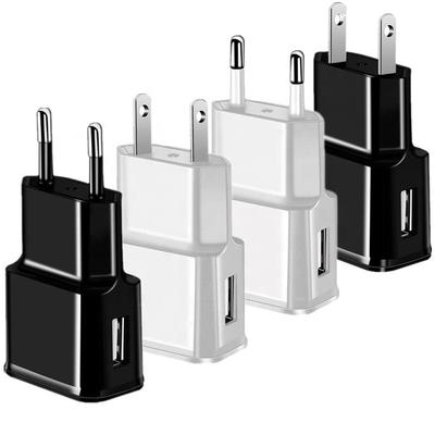 Single Port Usb Phone Charger Fast Charging Usb Wall Charger Adapter EU/US Plug For iPhone Samsung  New