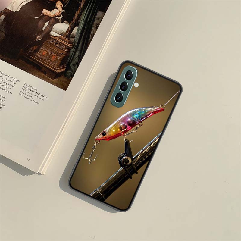 Fischerei Profi Köder Gelenkköder Handyhülle für Samsung A54 A14 A24 A34 A17 A37 A57 A55 A35 A25 A15 A07 A05S A04S A12 A22 A3