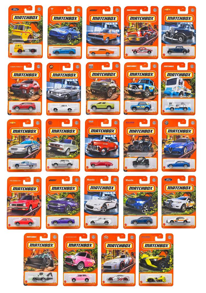 Matchbox Basic Car Assortment mini cars sold in years old and [24 box] [3 up] 980D-30782