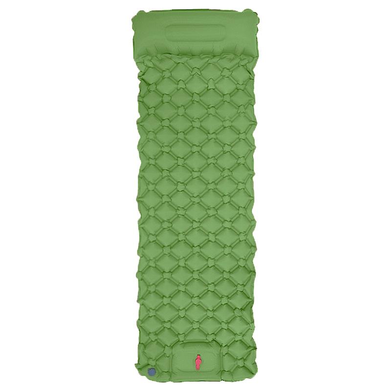 Pedale Nuovo materasso gonfiabile in TPU con diamante singolo Tenda esterna Tappetino per dormire Tappetino da campeggio ultraleggero portatile Pentagramma a prova di umidità