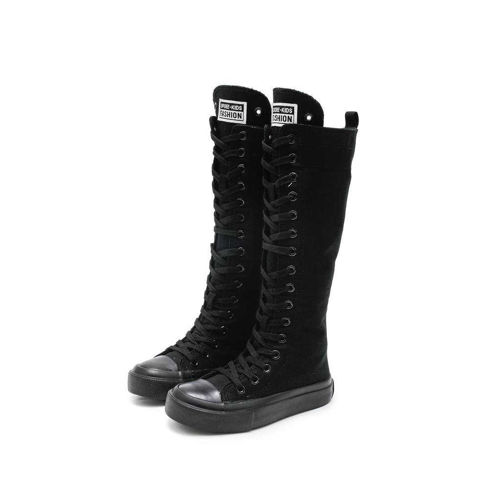 High-Top-Schuhe aus festem Material Koreanische Version trendige Schuhe hohe Schaft-Canvas-Schuhe Stiefel modisch und atmungsaktiv Jungen und Gi