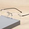 Photochromic Presbyopia Glasses Blue Light Resistant Reading Glasses Multifunctional Bifocal Sunglasses For Men