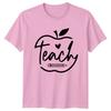 Teach Unisexs TShirt Teacher Appreciation Teaching Teachers Day Gift For Her