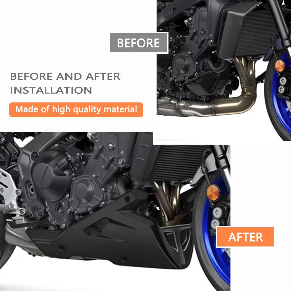 Motorcycle Accessorie Chassis Expedition Skid Plate Engine Chassis Protective Guard For MT-09 SP 2025 Mt09sp 2024 2023 2022 2021