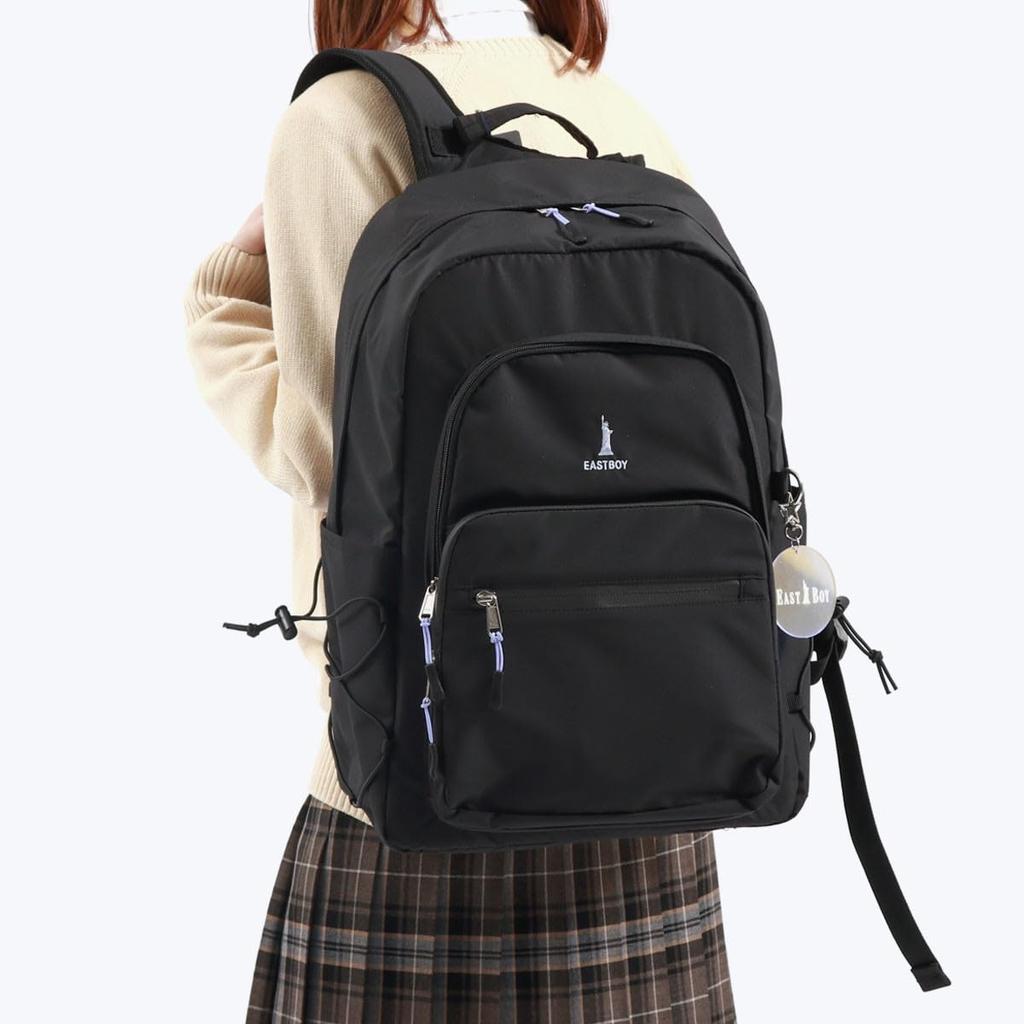 EASTBOY Backpack 30L Candle EBA91 Black x Beige 23 Japanese High School Bag