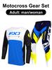 Motocross-Ausrüstungsset Enduro Cross Trikot Hose Sets Racer Ausrüstungsset Offroad Herren Sets Damen Berg Downhill Motorrad MX