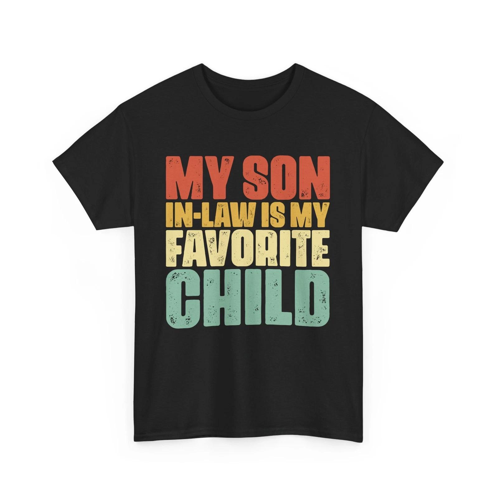 Son In Law Shirt, My Son In Law Is My Favorite Mother In Law Vintage Shirt L