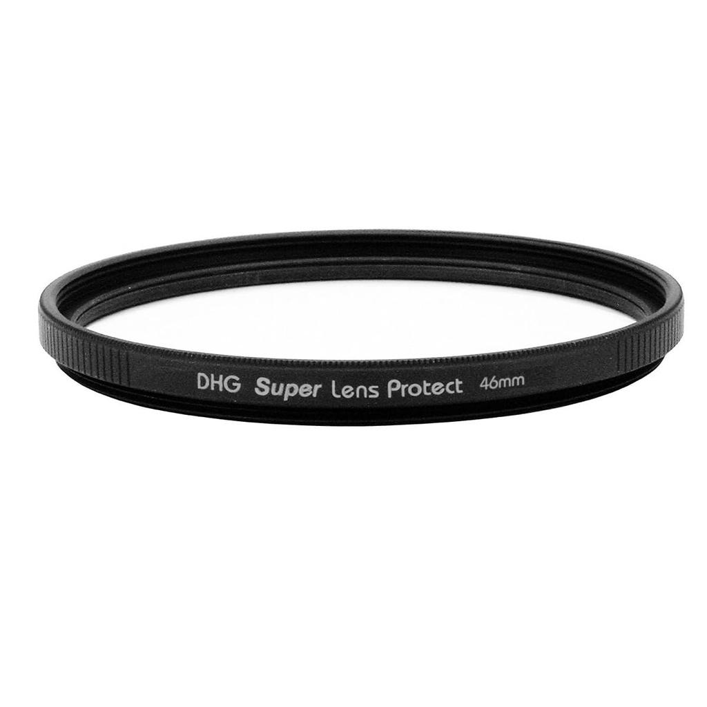 Marumi DHG Super Lens Protect 46mm Lens Filter slim made in - Water-repellent, stain-resistant, frame, Japan, black.