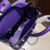 High-end Custom Top Layer Swift Cowhide Lace Edge Genuine Leather Women's Bag Patchwork High-end Handbag