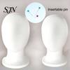 Hairdressing Training Head Foam Mannequin for Wigs, Lightweight Wig Display Stand with Stable Base Styling Trimming Professional Salon Use and Cosplay
