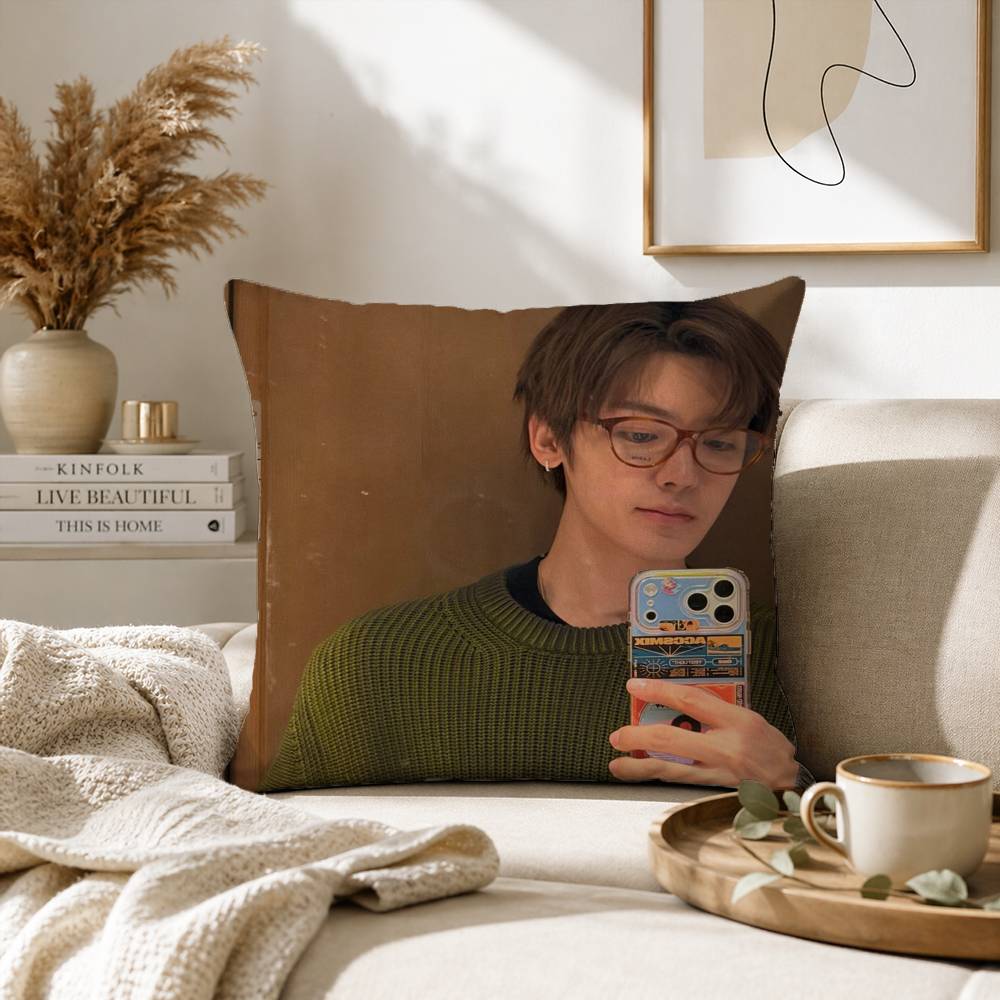 Neo Hou Minghao Pillow Case for Sofa Living Room Home Office Decor Protective Cover