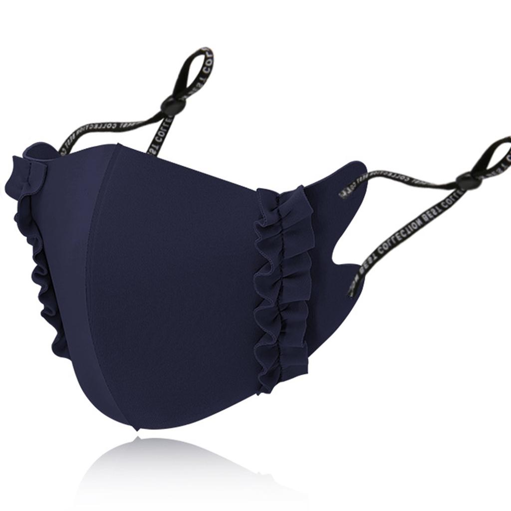 Summer Health Cycling Anti-Dust Lce Silk Mouth Face Mask Respirator Men Women